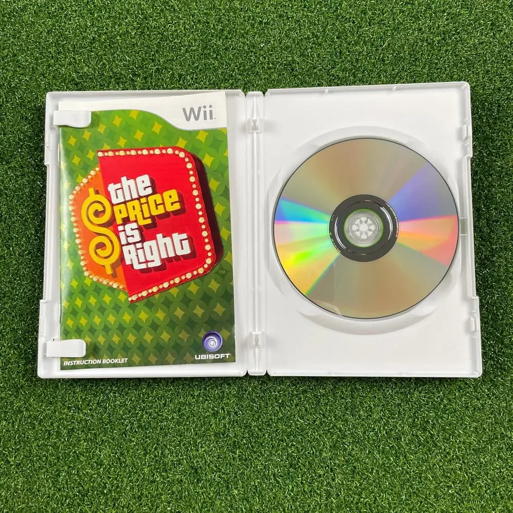 The Price is Right (Nintendo Wii, 2008) Complete with Manual